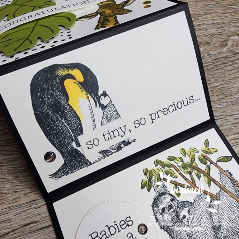 Sweet & Precious 3-Panel Card