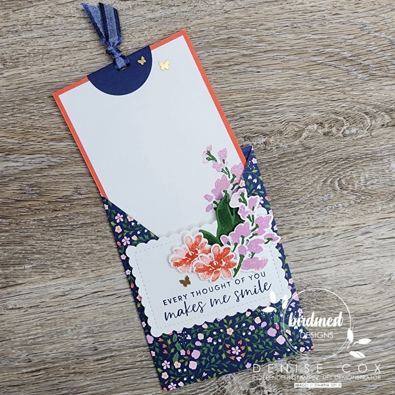 Stampin' Up! Textured Floral Pocket Card