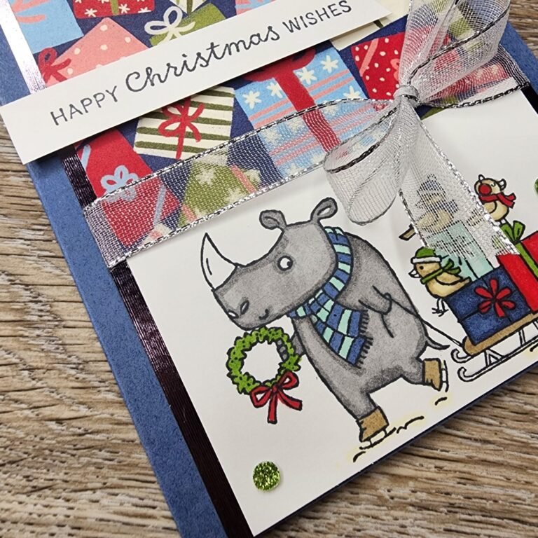 Make It Monday: Festive & Fun Sketch Card