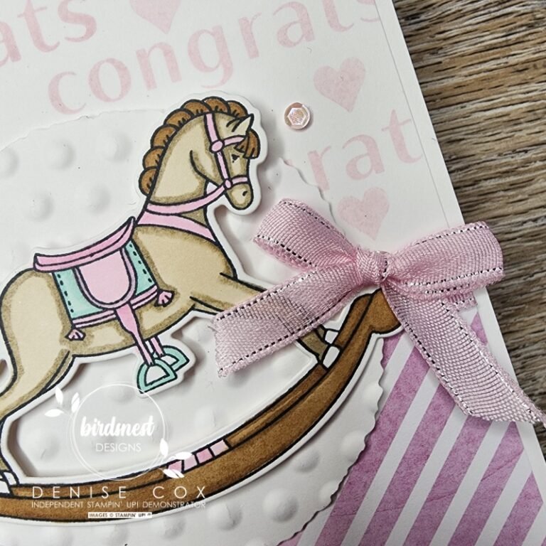 Make It Monday: Rocking Horse Sketch Card