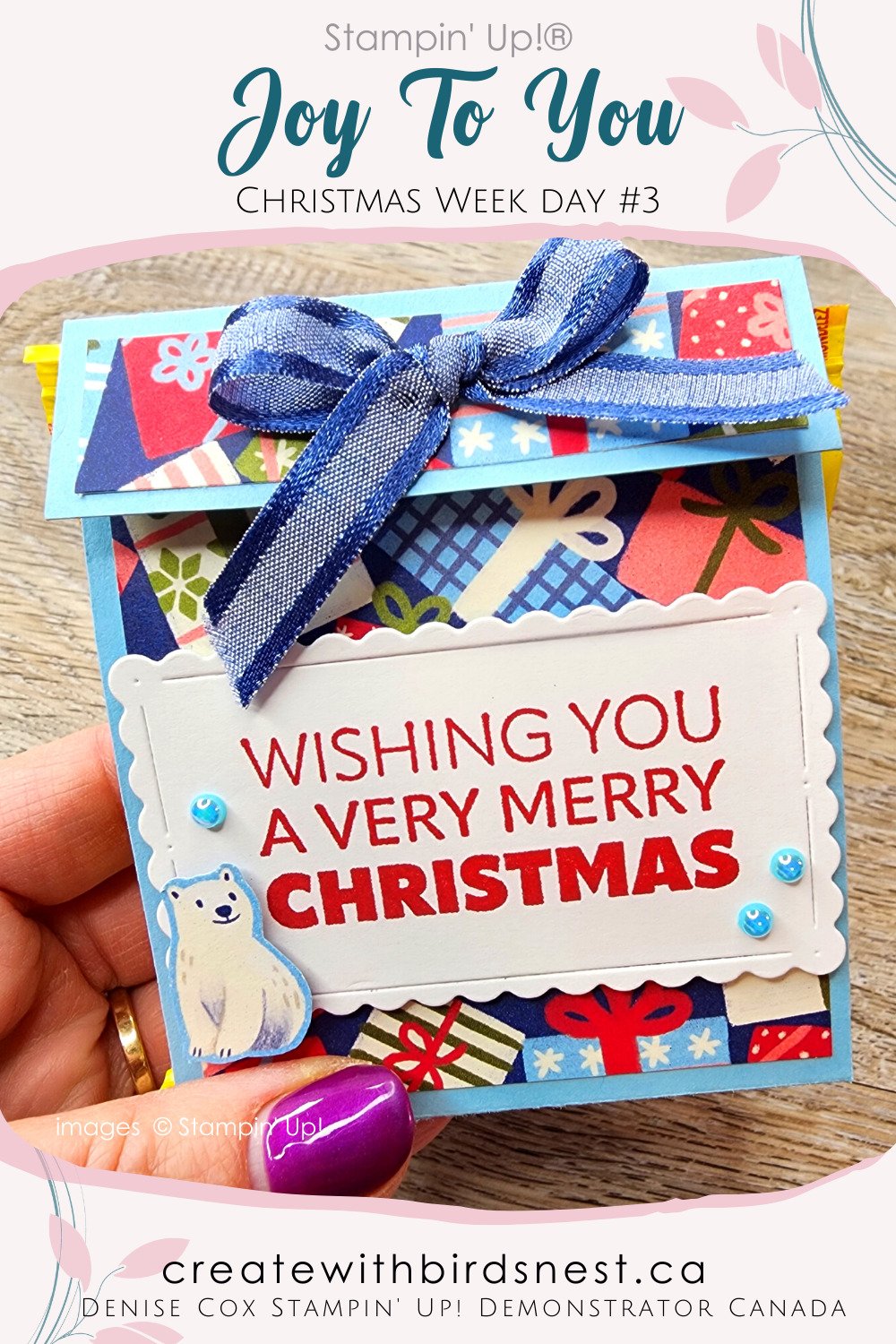 Christmas Week Day 3: Joy To You Treat Holder via @denise34