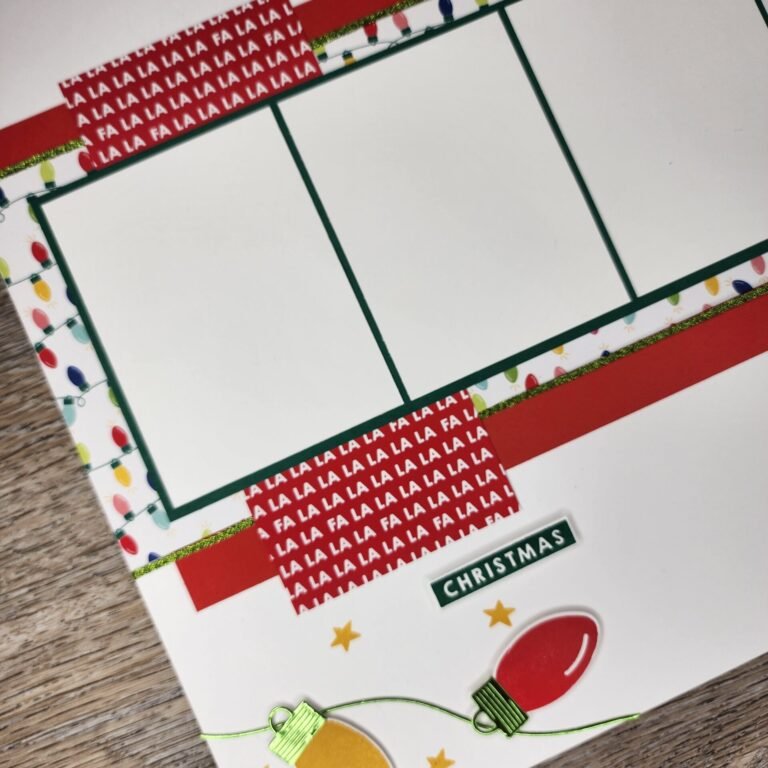 Christmas Week Day 2: Merry & Bright Layout