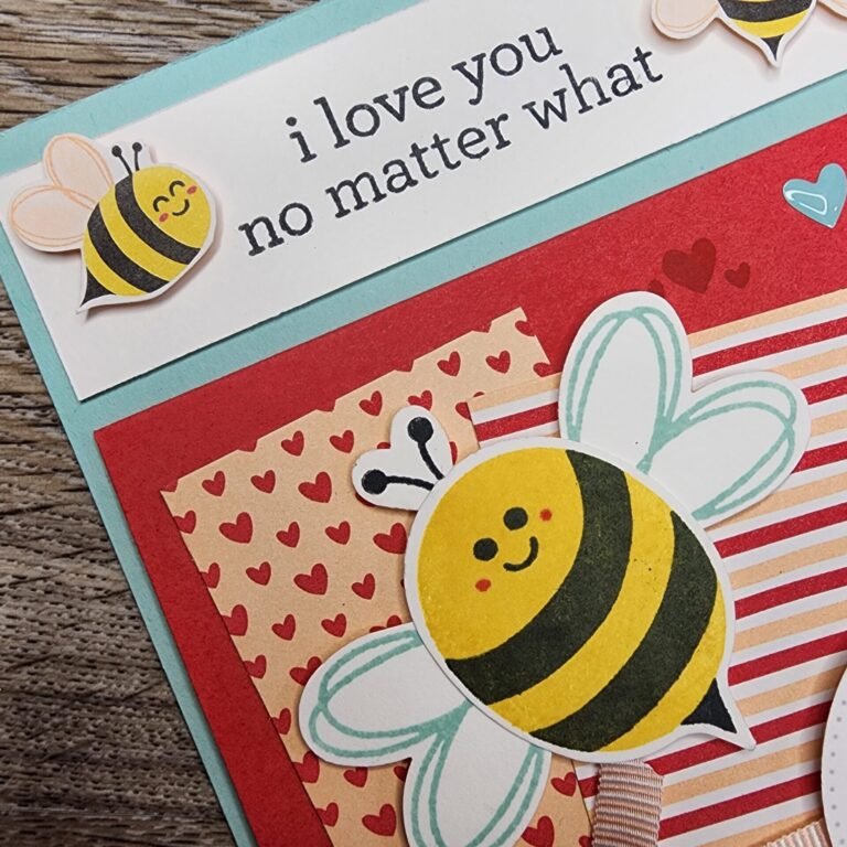 Bee My Valentine Fun Fold