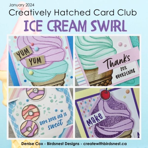 Ice Cream Swirl - Creatively Hatched January 2024