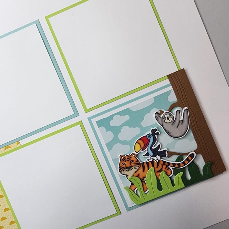 Sale A Bration Week Day 3: Jungle Pals Layout