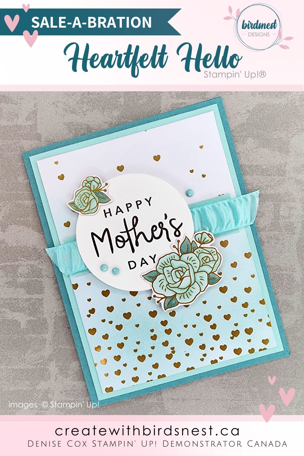 Sale A Bration Week2 Day #3: Heartfelt Hellos via @denise34