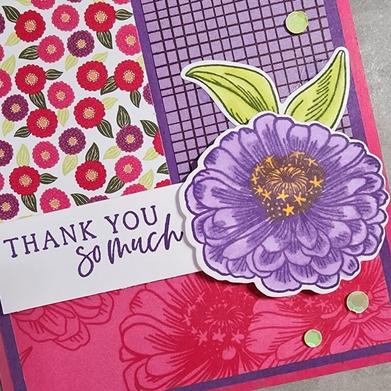 Simply Zinnia Colour Challenge