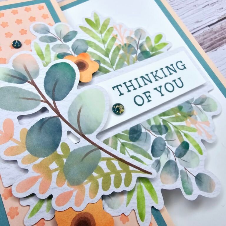Frames & Flowers Z-Fold Card