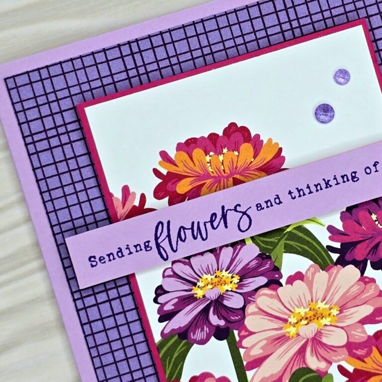 Simple Beauty With Flowering Zinnia – Sketch 14