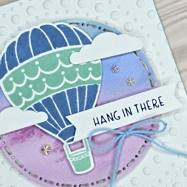 Hot Air Balloon Stamps & Dies – Sketch 15