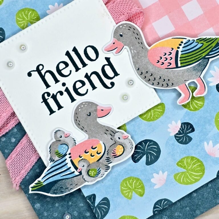 Lily Pond Lane Designer Series Paper  – Sketch 6