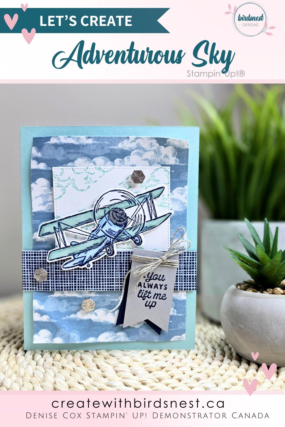 Make It Monday: Adventurous Sky Bundle via @denise34