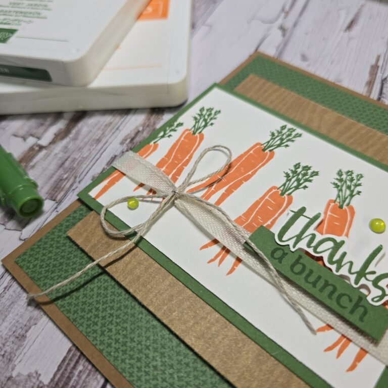 Quick Thank You Card with Market Goodness