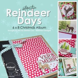Reindeer Fun Interactive 6" x 8" Album