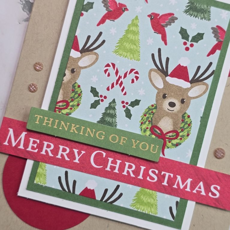 20 Sketches in 20 Days: Quick & Simple Reindeer Days Christmas Card