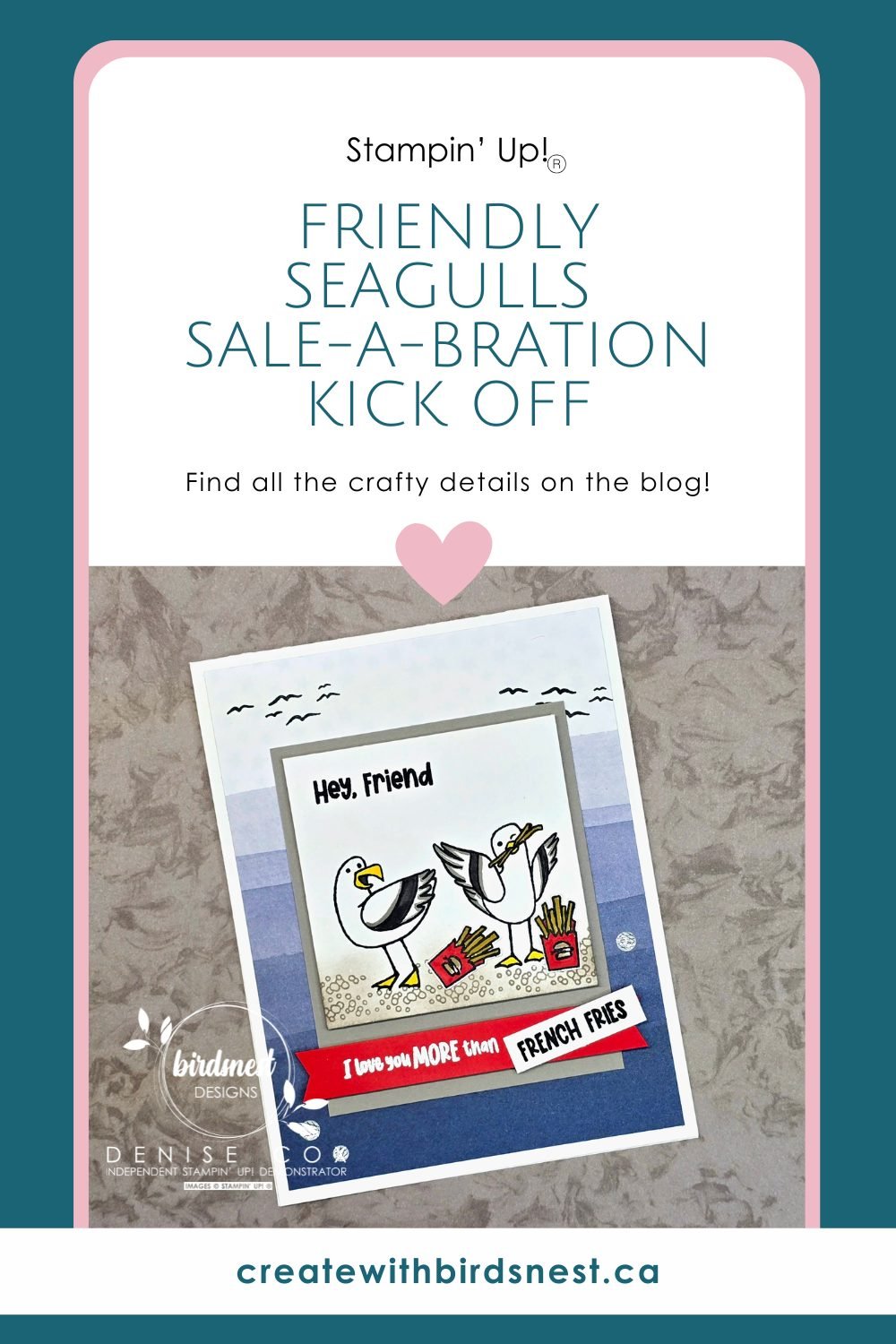 Kicking Off Sale-A-Bration with Friendly Seagulls via @denise34