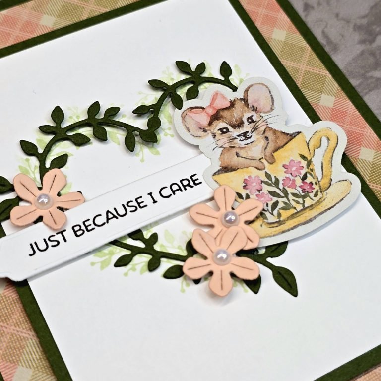 Just Because I Care – Sweet Card Featuring the Heart Shaped Bundle