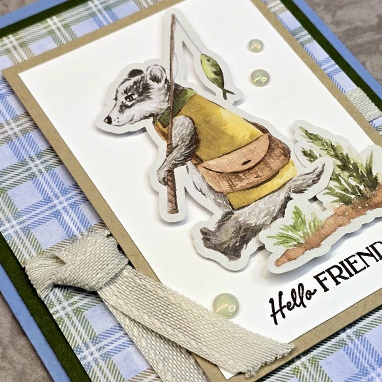 “Hello, Friend” Masculine Card Featuring the Storybook Moments Suite