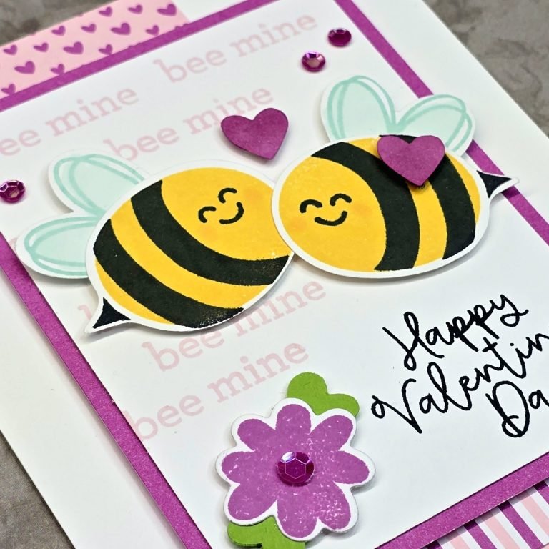 Two Cute As Can Bee Valentine’s Day Cards