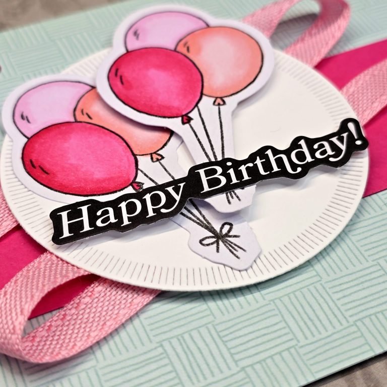 Festive Friday Challenge #178: National Pink Shirt Day with Stampin’ Up! Ephemera