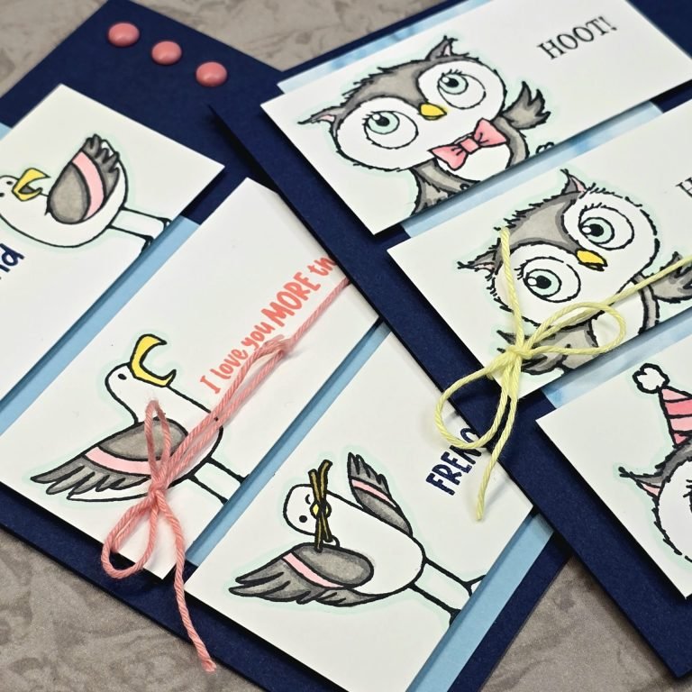 Sketch Challenge Fun: Friendly Seagulls & Adorable Owls