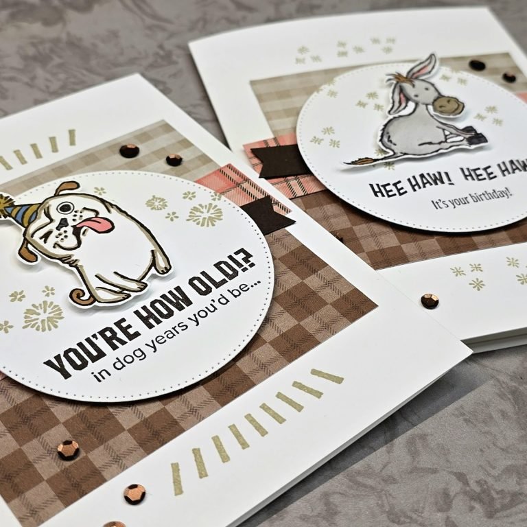 Craft From Your Stash: One More Year & Darling Donkeys