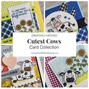 Creatively Hatched; Cutest Cows Card Collection