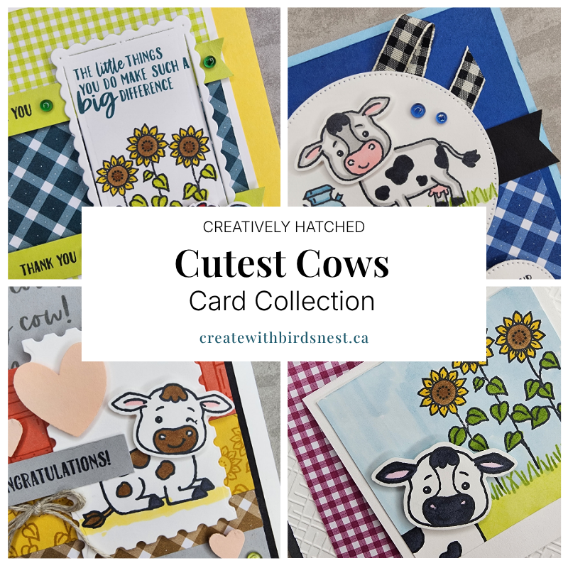 Creatively Hatched; Cutest Cows Card Collection