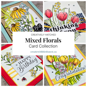 Creatively Hatched: Mixed Florals Card Collection