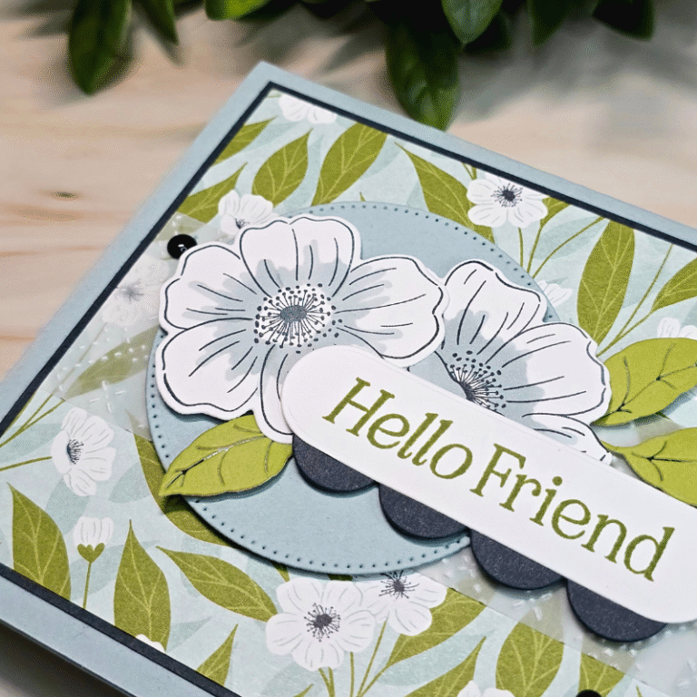 Card Sketch Inspiration Using Lovely Arrangements