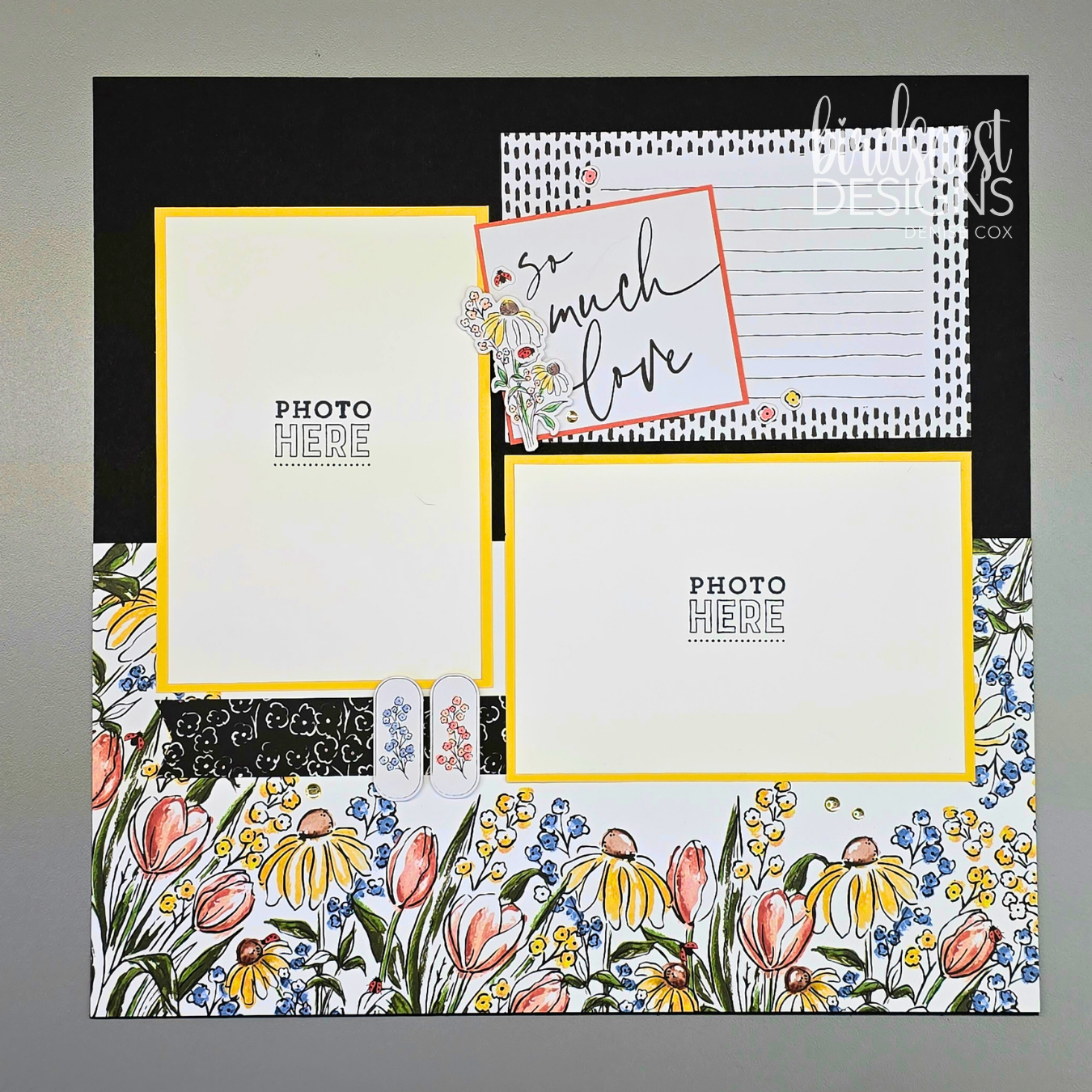 Mixed Media Florals Scrapbook Collection - Image 3
