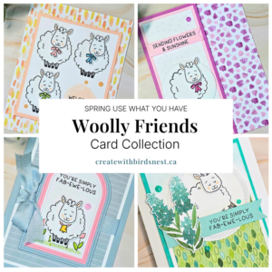 Woolly Friends Card Collection: Use What You Have