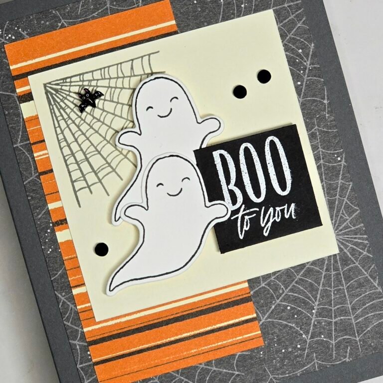 Oh My Fright Halloween Card with a Fun Card Sketch