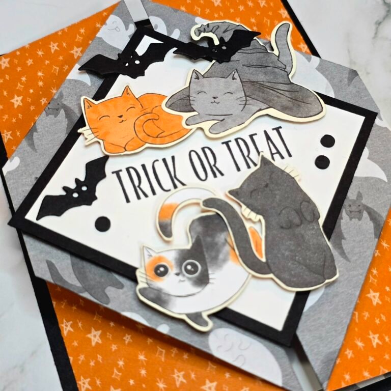 Easy Diamond Gate Fold Card